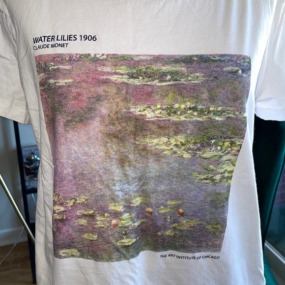 T-shirt Claude Monet print - Picture 1 of 4